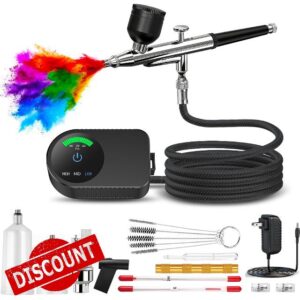 Airbrush Kit with Air Compressor