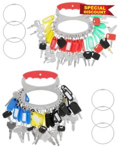 110PCS Non-Duplicate Heavy Equipment Keys Master Set Construction Ignition Key