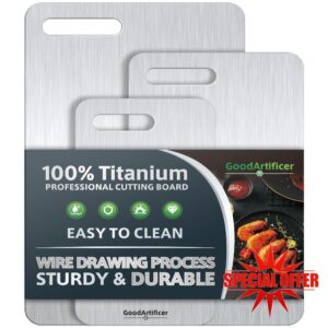 Titanium Cutting Boards Set of 3