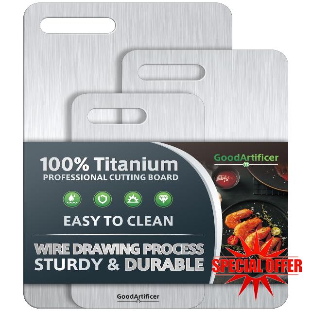 Titanium Cutting Boards Set of 3