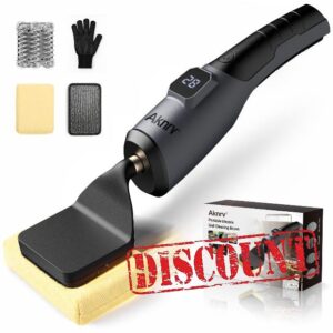 Electric Grill Brush - Bristle Free Grill Brush for Outdoor Grill