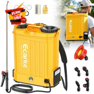 Battery Backpack Sprayer Compatible with Dewalt 20V Battery (Tool Only) 4.2 Gallon with Auto Mixer
