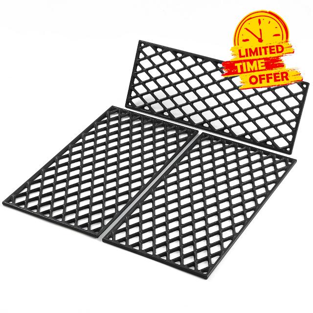 Grill Grates Replacement Parts for Pit Boss 820 850 Pro Series 820D3 820XL 820D 820FB PB820PS1 PB0820D3 PB850PS2 PB850G Deluxe 820 Sportsman Navigator 850 Pellet Smoker Cooking Grate Grill Accessories
