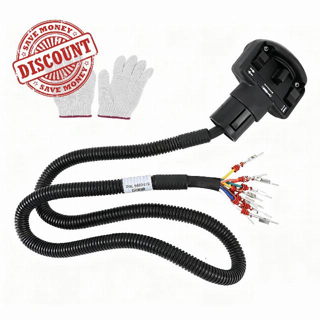 Dokili 6680419 Left Auxiliary Four Switch Handle Compatible with Bobcat 751 763 773 863 963 S160 S175 S205 S300 S450 Skid Steer Loaders T110 T140 T180 T200 T250 T300 Track Loaders