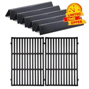Kalomo 7638 7639 Cast Iron Grill Grates Gas Parts for Weber Spirit 2 E-310