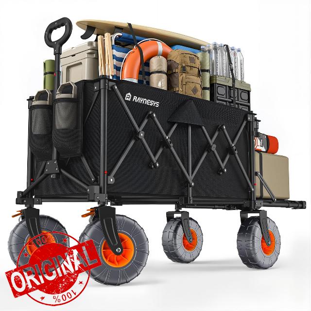 Beach Wagon with Big Wheels for Sand