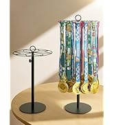 TIPSYTREE Ribbon Organizer with Fabric Drawer, Adjustable 5-Tier Ribbon Holder, Large Capacity St...