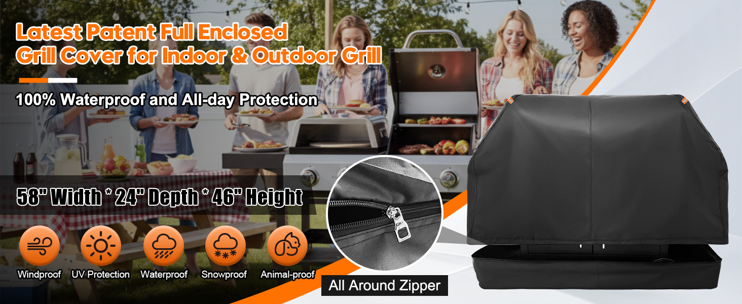 grill cover for outdoor grill barbecue covers for outside heavy duty grill covers waterproof