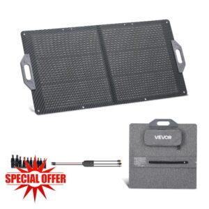 VEVOR 100W Foldable Solar Panel