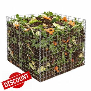 Large Mesh Compost Bin for Garden Composting