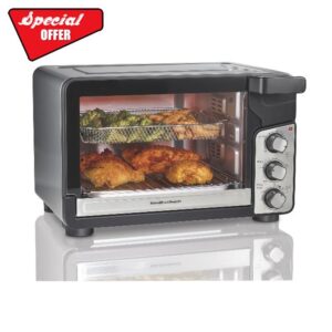 Hamilton Beach Easy View XL Toaster Oven with Sure-Crisp® Air Fry