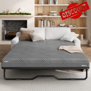 Dual-Side Queen Size Sofa Bed Mattress 4 Inch