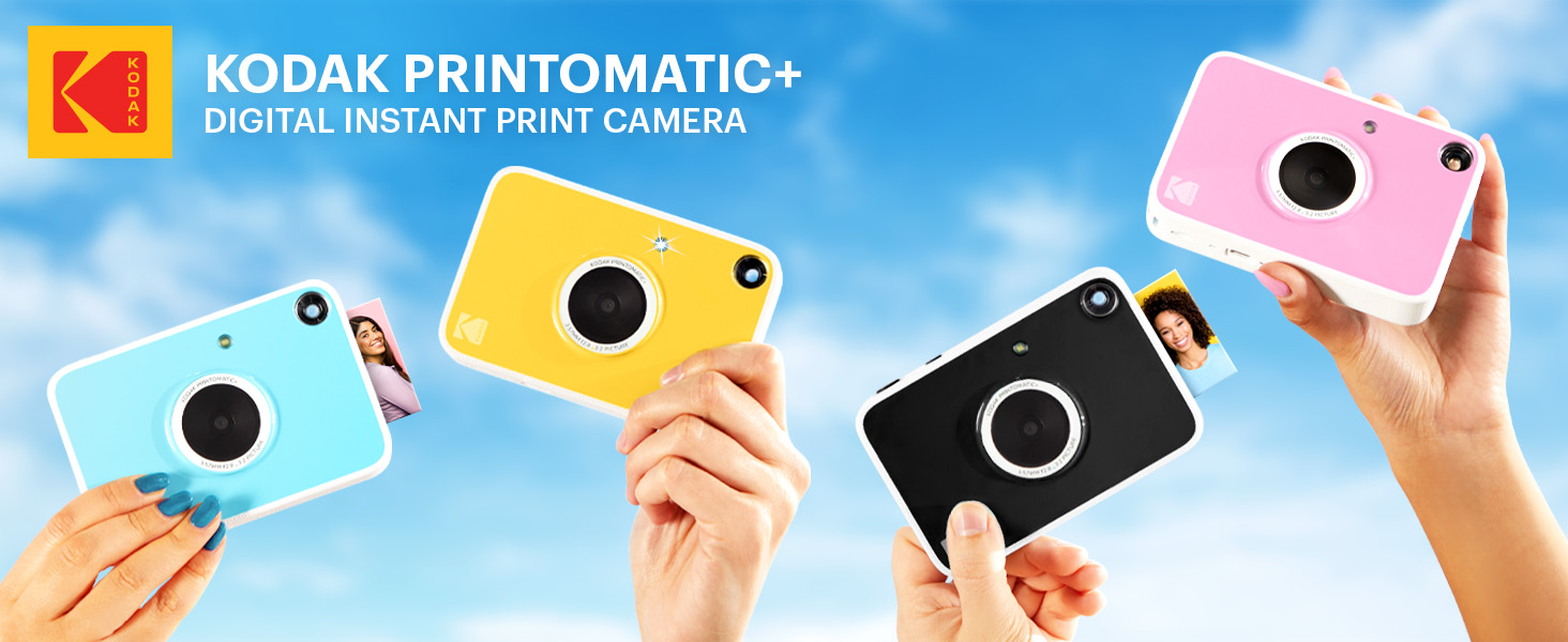 KODAK Printomatic+ Instant Print Digital Camera