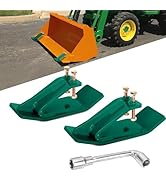 Tractor Bucket Protector, EBESTTECH 2 PCS Bucket Edge Anti-Skid Device Ski Edge Protector Double ...