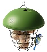 LONA Suet Ball Bird Feeder Outdoor Hanging Fat Ball Feeders with Versatile Mount Durable Weatherp...