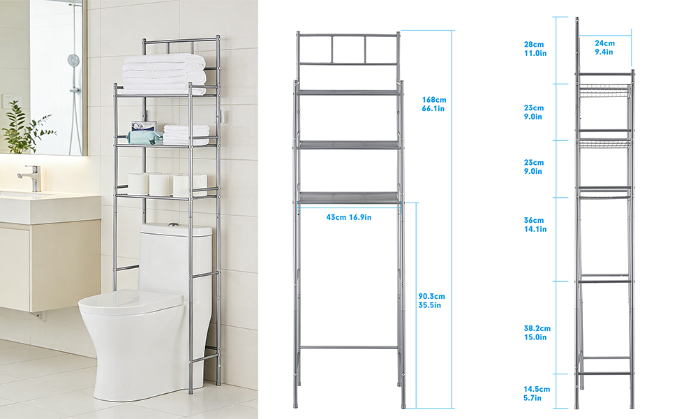 over toilet bathroom organizer bathroom shelves bathroom shelf over the toilet storage