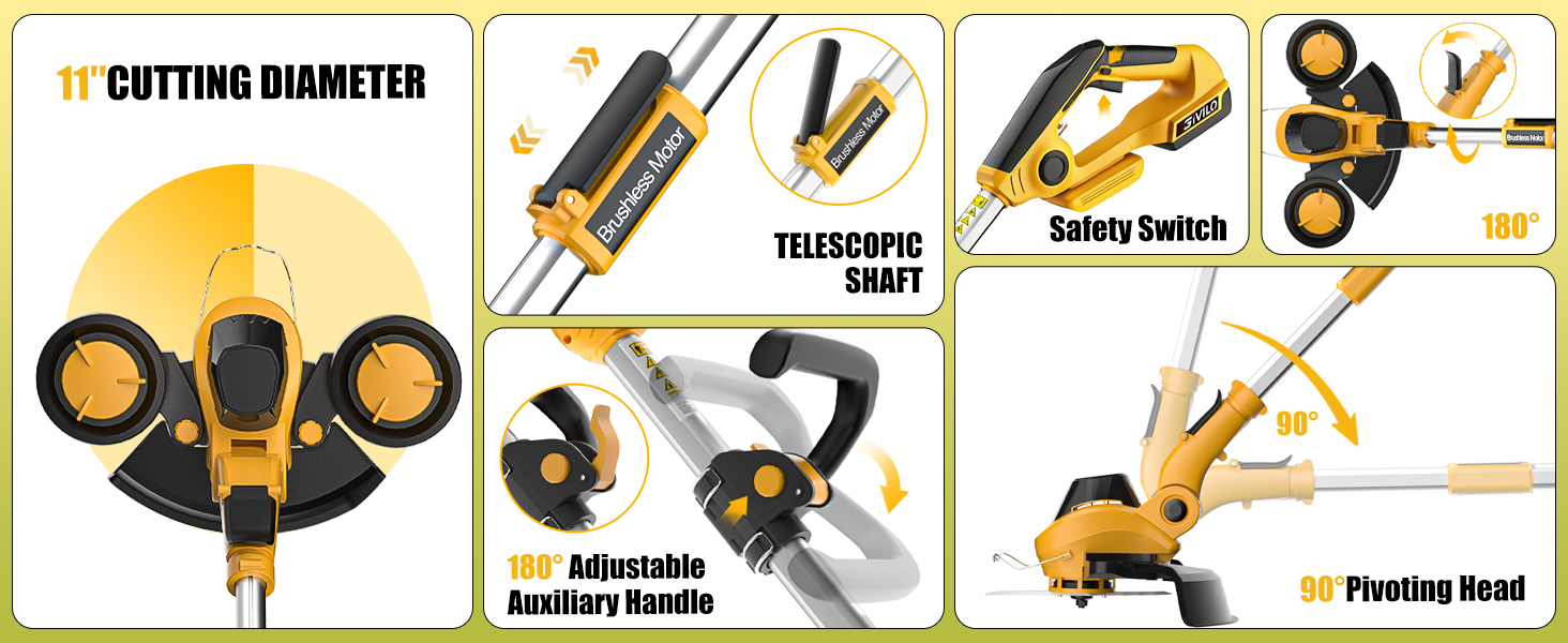 weed wacker, electric weed wacker cordless, brush cutter, weed wacker battery operated