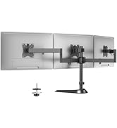 PUTORSEN Sit Stand Monitor Desk Mount for 17-32 inch Screens, Height Adjustable Full-Motion Artic...