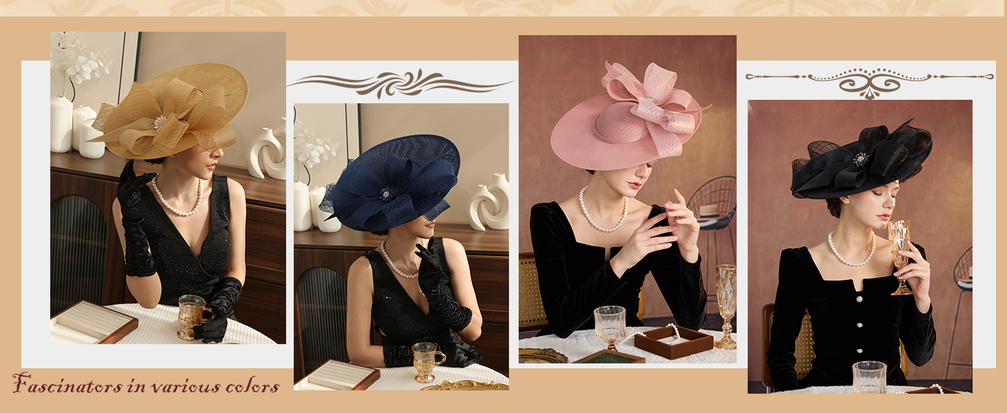 fascinators for women