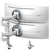 PUTORSEN 2-in-1 Laptop Wall Mount, Adjustable Arm for 10-17 Inch Notebook & Screens Under 32", Fu...