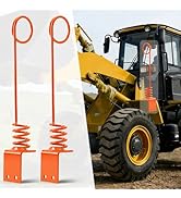 EBESTTECH Hydraulic Hose Holder Tractor - 0.3" (8cm) Thick Plate Hydraulic Hose Saver, Bolt-On/We...