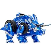 Armorsaurs Evolver Cobalt Transforming Dinosaur to Vehicle Toy, 2-in-1 Dino Figure with Multi-Ste...