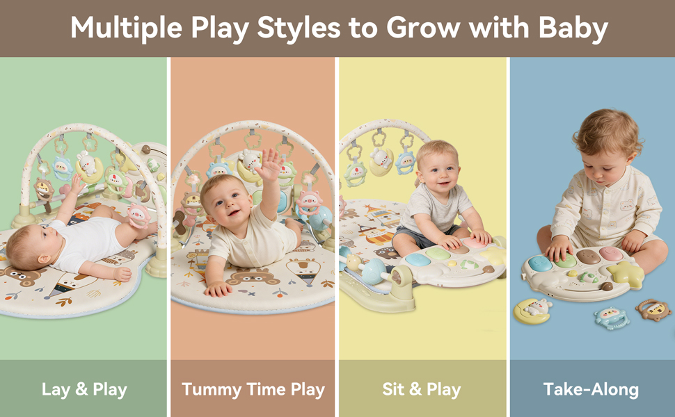 kick and play piano gym