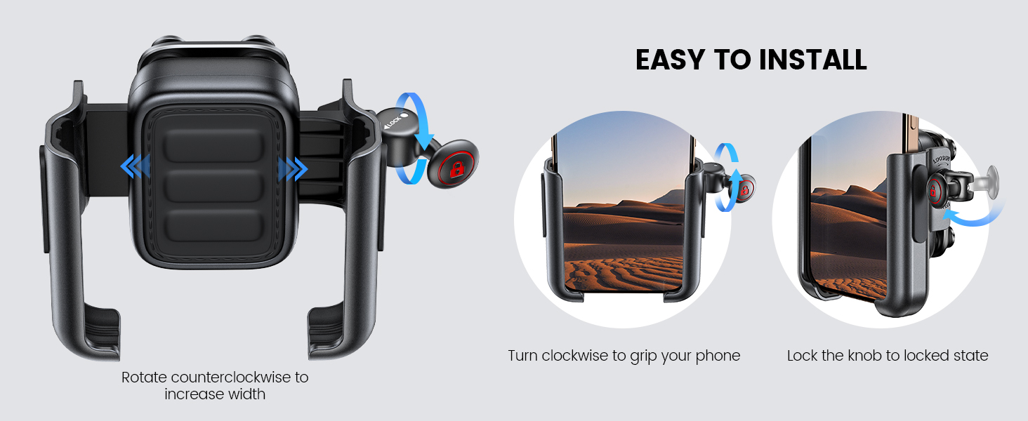 phone mount for motorcycle