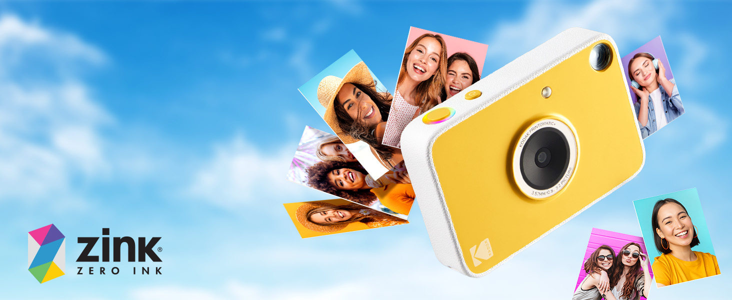 KODAK Printomatic+ Instant Print Digital Camera