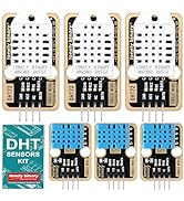 Lonely Binary 5-Pack Ultrasonic Distance Sensor Gold Edition - Supports 4 Modes (I2C, UART, 1-Wir...