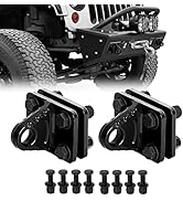 EBESTTECH 1PC Tractor Hydraulic Hose Hanger - 0.3" Thick Plate (8cm) Black Hose Holder Clamp, Bol...