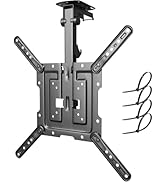 PUTORSEN Universal Projector Stand &ndash; Height Adjustable & 360&deg; Rotatable Mount with 1/4" Screw, Co...