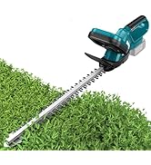 ZUYIYI Cordless Hedge Trimmer for Makita 18V Battery, Electric Bush Trimmer 20 Inches Dual-Action...