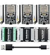 Lonely Binary 3-Pack ESP32-S3 Development Board Gold Edition - 16MB Flash, 8MB PSRAM IPEX, Dual T...