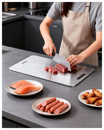 Titanium cutting board