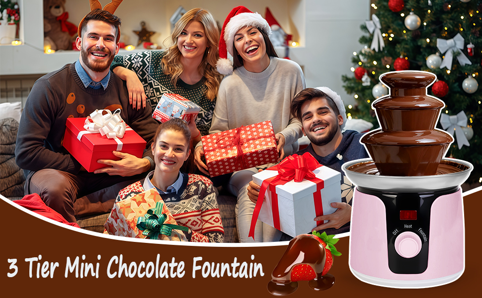 3 Tier Electric Chocolate Fountain Machine3 Tier Electric Chocolate Fountain Machine