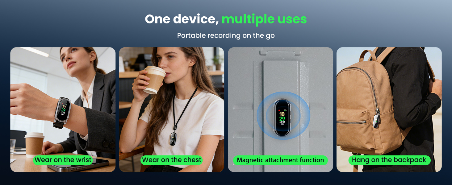 voice recorder with playback