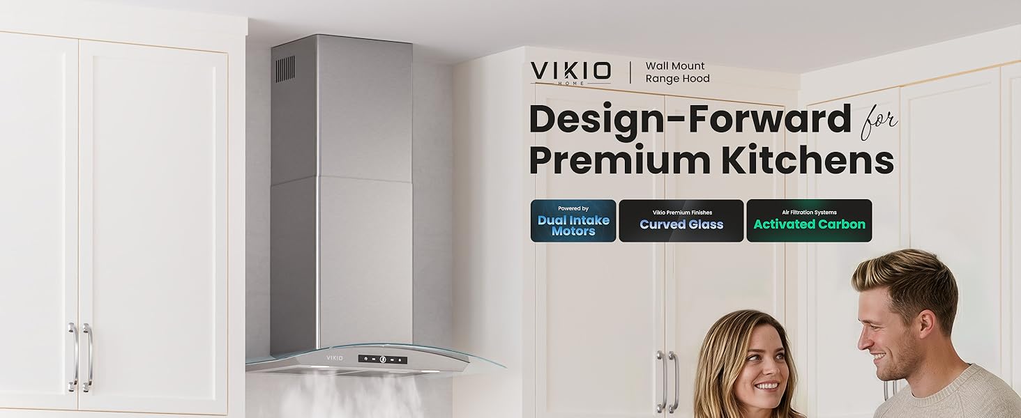 wall mounted range hood