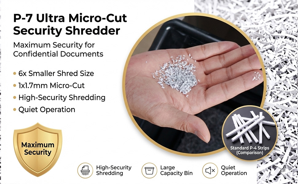 P-7 high-security shredder