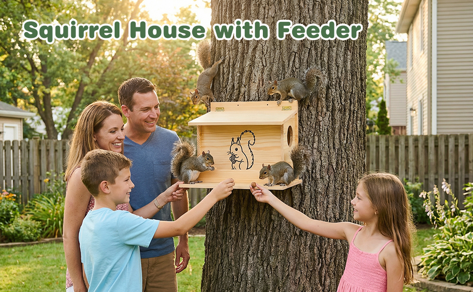 squirrel feeders for outside