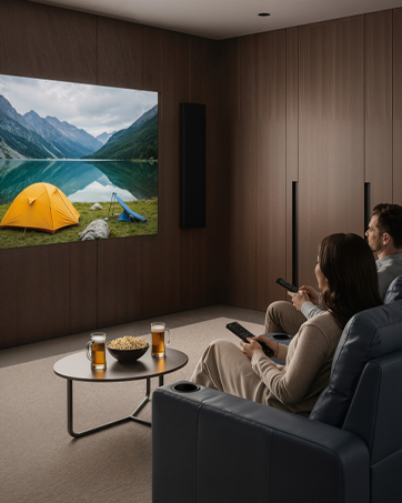 football projector