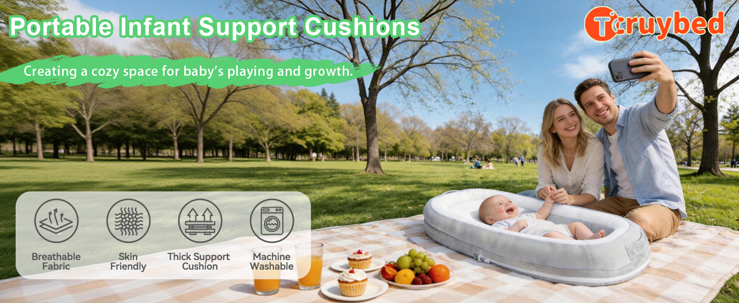 Portable Infant Support Cushions