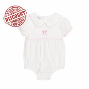 Mud Pie Baby Girl Poplin Bow Bubble