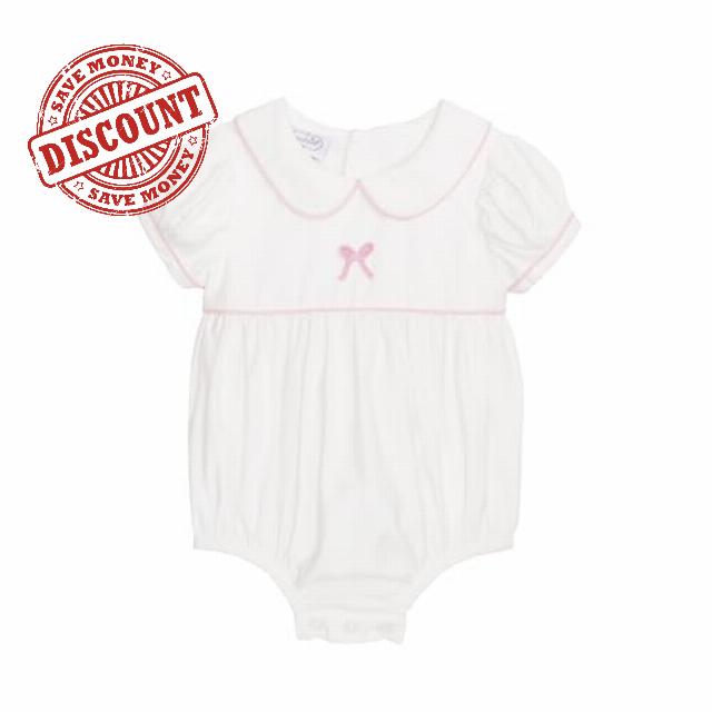 Mud Pie Baby Girl Poplin Bow Bubble