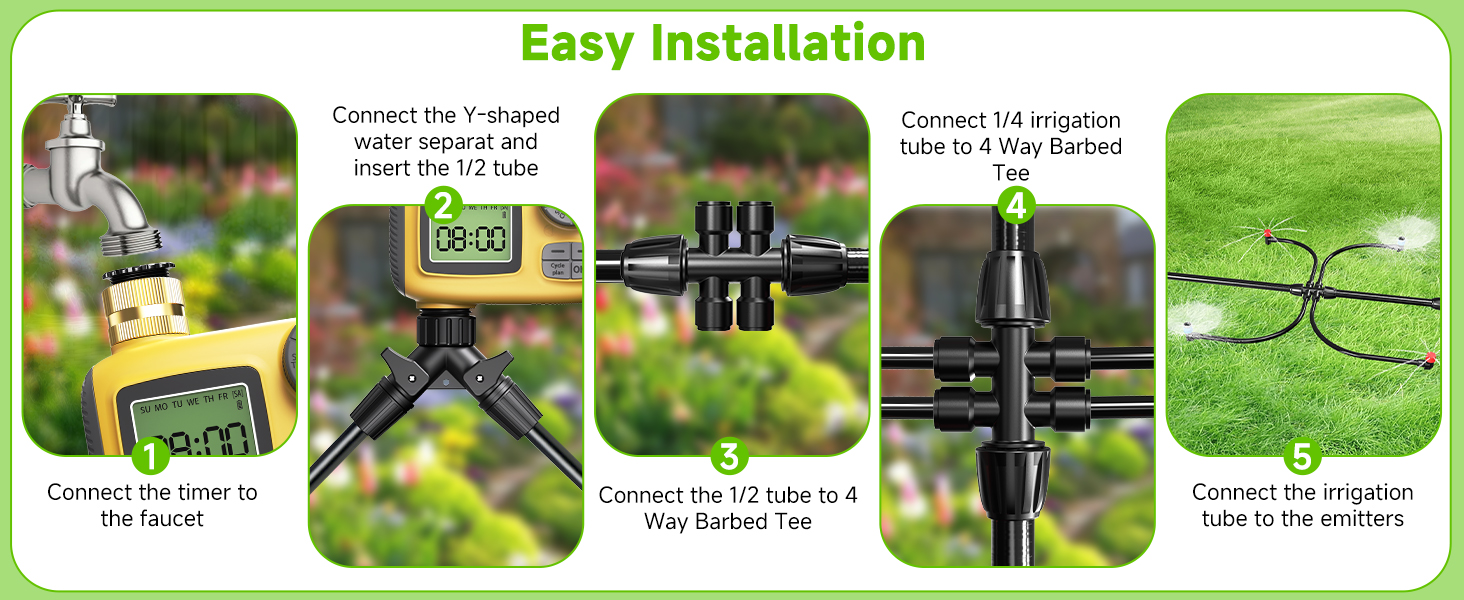 drip line irrigation kit