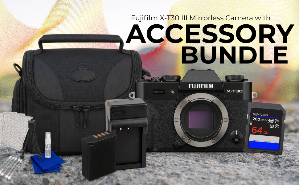 Fujifilm X-T30 III Mirrorless Camera accessories