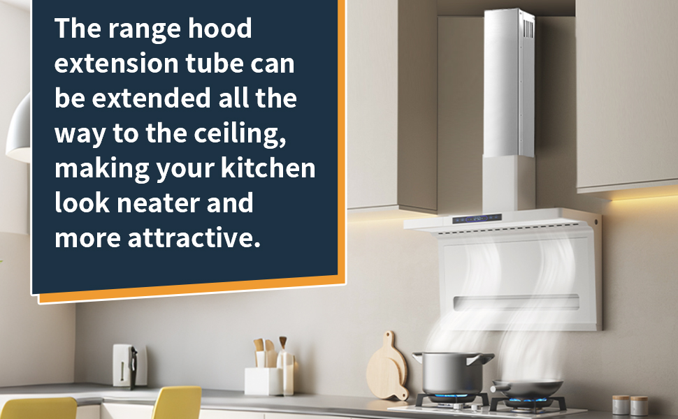 range hood extension