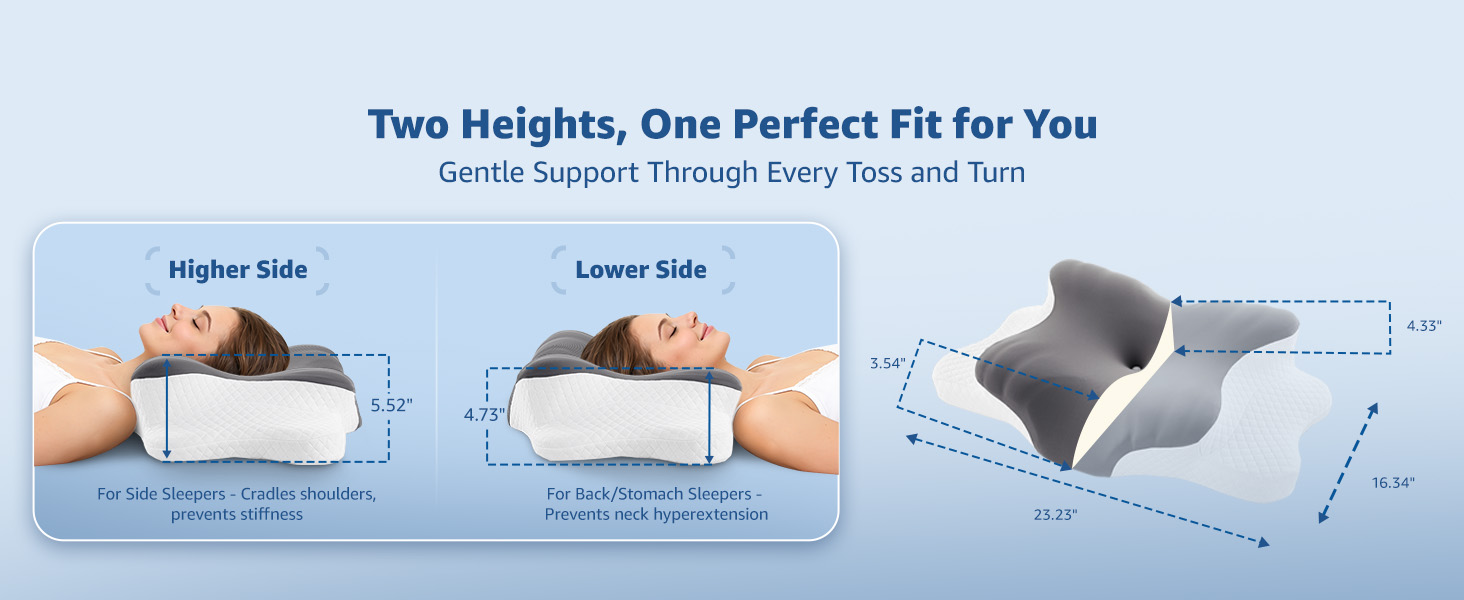 Cervical Pillow for Neck Pain Relief