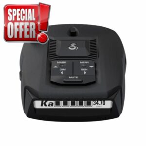 Cobra RAD 490i Laser Radar Detector – New Model with Long Range Detection