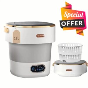 Portable Washing Machine with Spin Basket